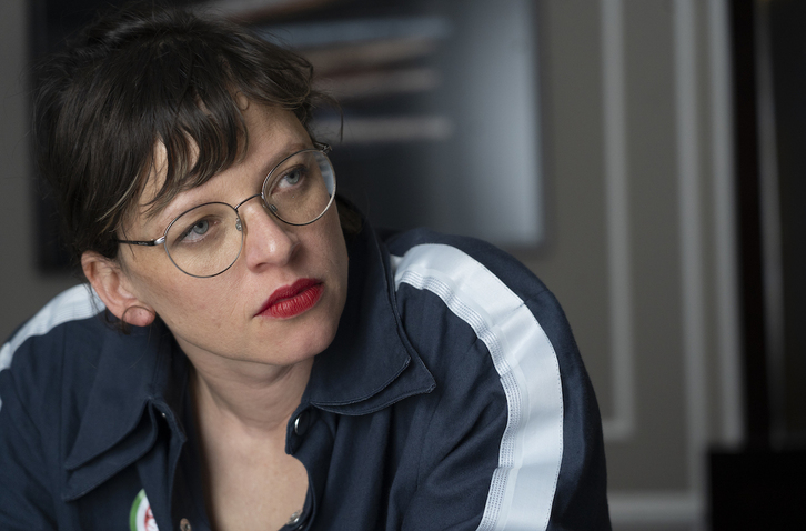 La actriz y coguionista del documental «Nuestra Tierra», María Alche.