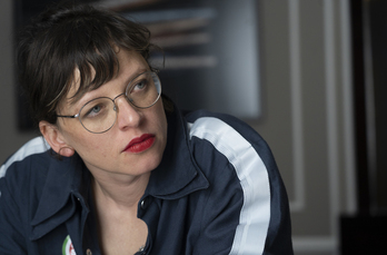 La actriz y coguionista del documental «Nuestra Tierra», María Alche.