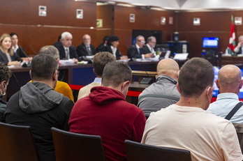 Imagen de archivo del juicio a los acusados de abusos a menores en Sansoheta.