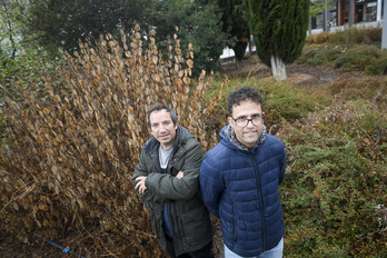 Rafa Busto e Ismael Irisarri.