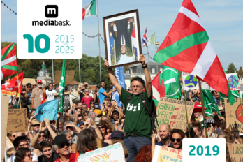 La mobilisation s’est terminée sur le pont Saint-Esprit.