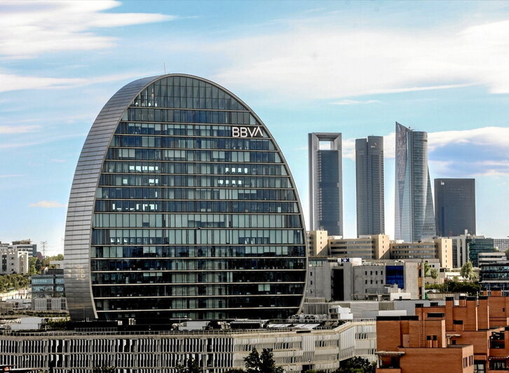 Sede del BBVA en Madrid.