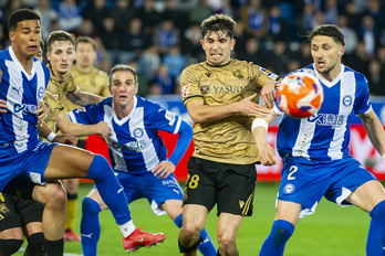 Facundo Garcés –a la derecha de la imagen– podría ser suspendido durante un año sin jugar a fútbol.