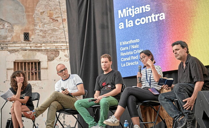 Gemma García, Luca Tancredi, Manu Levin, Ane Urkiri y Mario Santucho.