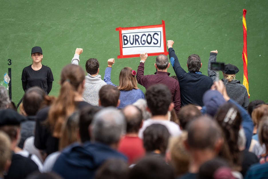 Burgosko prozesua antzeztu duten unea. Burgosko prozesua antzeztu duten unea.