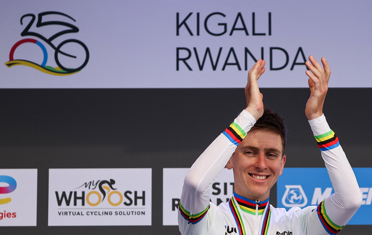 Parece complicado saber dónde y cuándo está el límite de Pogacar.