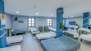 Gizarte-bazterkeriako egoeran dauden pertsonentzat zentro bat.