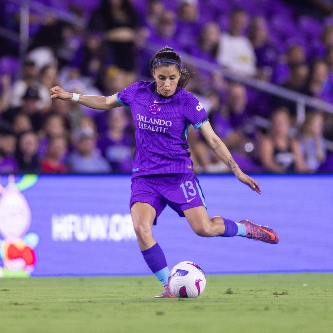 Ovalle marcó su primer gol con Pride, que acabó con su mala racha. (Orlando Pride)