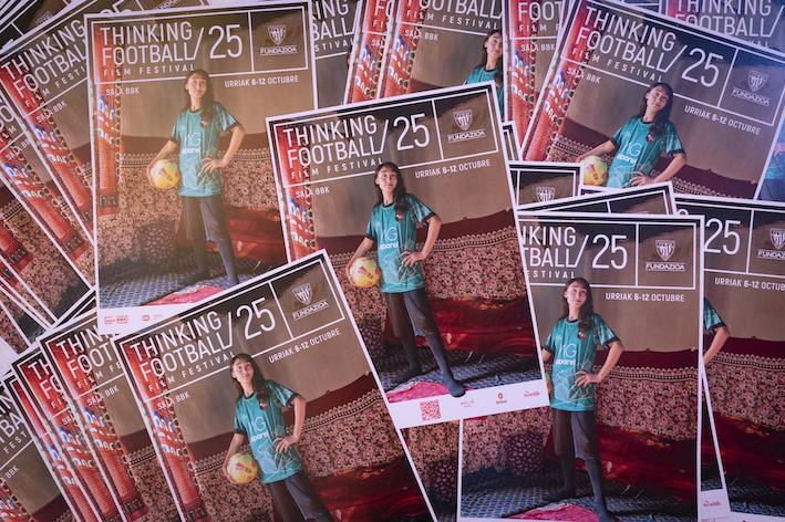 Nabila, una de las protagonistas de «Girls move mountains», es la imagen del festival este año. (Athletic Club)