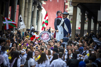 Las calles de Agurain volverán a llenarse de gente y de buen ambiente tras el txupinazo de este sábado.