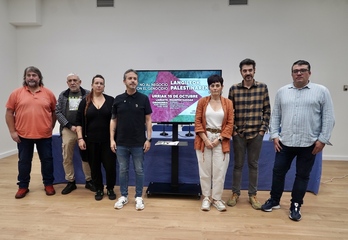 Sindikatuen ordezkariek Palestinaren aldeko lanuzte orkorra iragarri dute asteazken honetan.