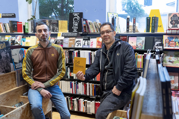 Daniel Palacios y José María Durán, en Katakrak.