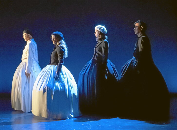 «52 hertz» antzezlanako eszena bat.