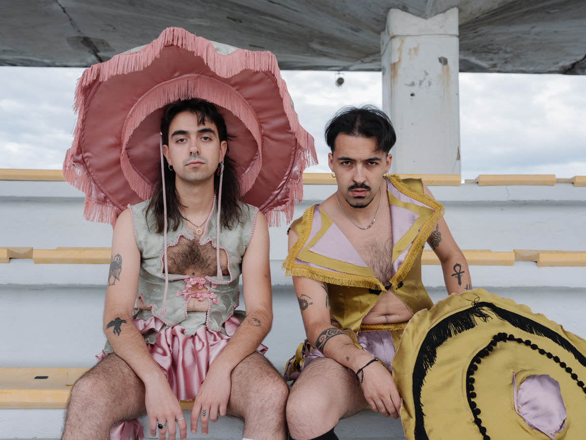 Silitia taldeko Xabi eta Ibai.