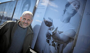 «Isladak» erakusketa Portugaleteko terrazetan, Bizkaiko Zubian.