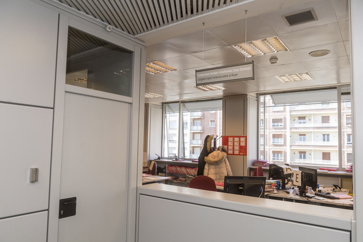 El Juzgado de Violencia sobre la Mujer de Gasteiz.