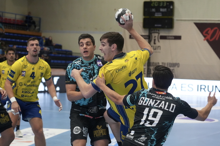 Mario Nevado ha estado muy acertado de cara a portería.