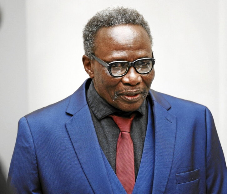 El exlíder paramilitar Ali Kushayb, ayer en La Haya.