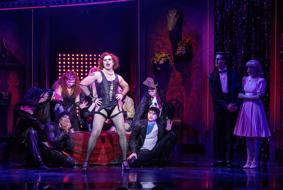 Imagen de una escena del musical.