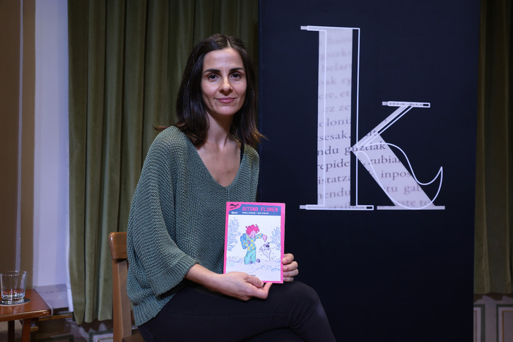 Mitxelena acaba de recibir también el Premio Euskadi de literatura infantil.