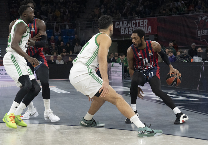 Saski Baskonia ha sometido a Panathinaikos en Gasteiz en todos sus partidos jugados desde 2017.