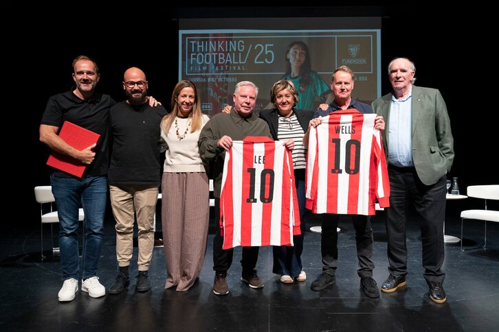 Andy Wells y Sammy Lee han presentado la película en Bilbo.