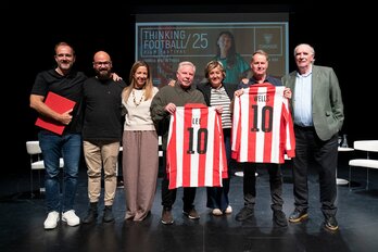 Andy Wells y Sammy Lee han presentado la película en Bilbo.