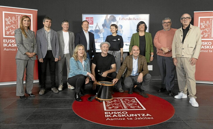 “EzBerdin Berdinak” egitasmoaren aurkezpena, Bilbon.