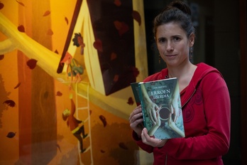 Jone Bordato, ostegun honetako aurkezpenean.