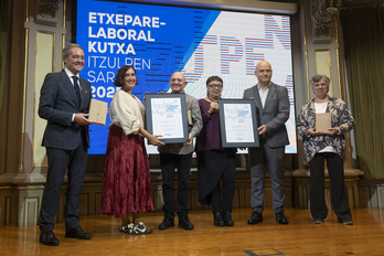 Sari-emate ekitaldia, ostegun honetan Bilbon.