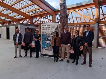 Punta Galeako Olatu Handien Txapelketaren aurkezpena.