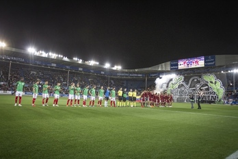 Euskal Selekzioaren partida Mendizorrotzan, Venezuelaren aurka.