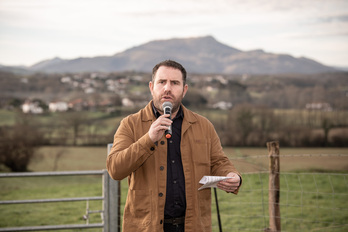 Peio Dufau EH Baiko diputatuaren artxiboko irudia. 