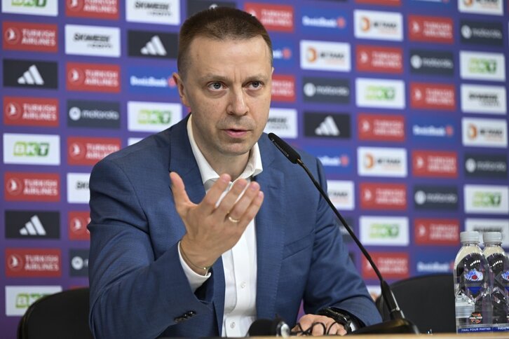 El CEO de la Euroliga, Paulius Motiejunas.