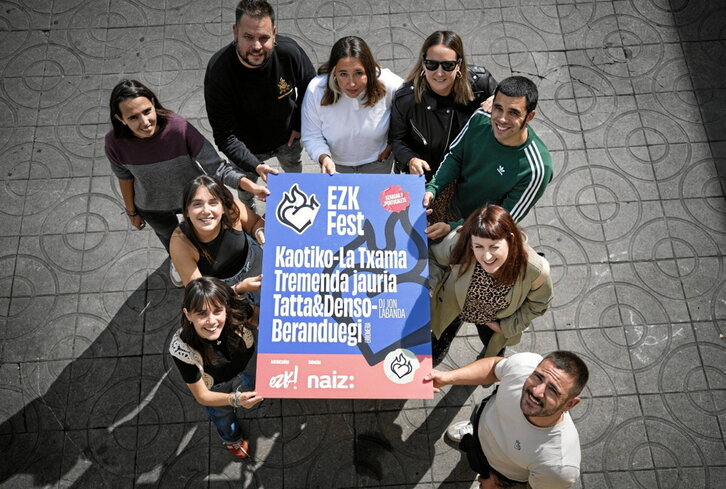 Portugaleten izan zen Ane Urkiri NAIZeko zuzendaria, EZK Fest-ekoekin.