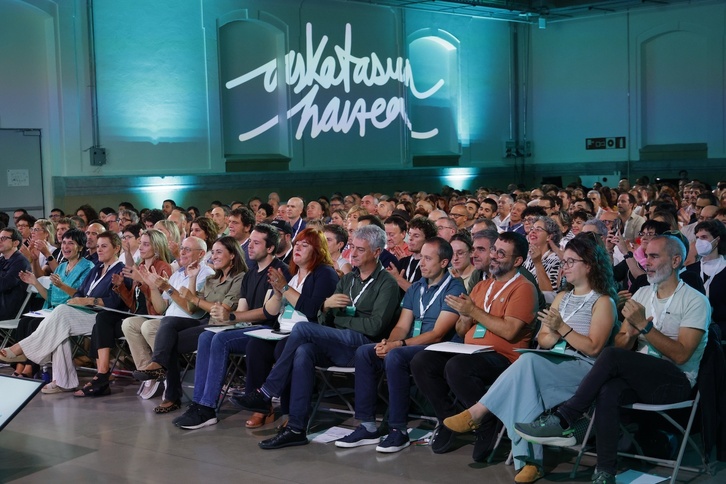 Conferencia Política celebrada por EH Bildu el pasado mes de septiembre en Donostia. 