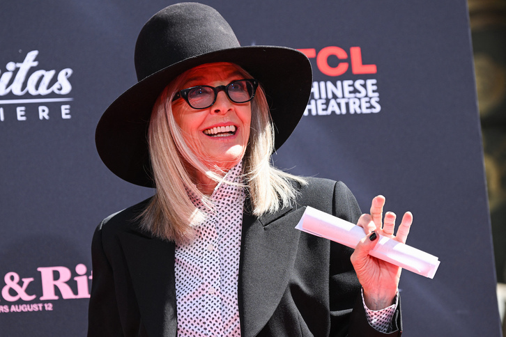 Diane Keaton, en agosto de 2022.