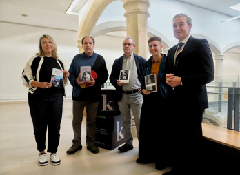 Aurtengo sarituak, Gasteizen egindako agerraldian.