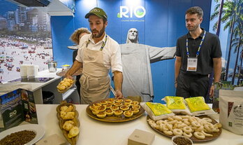 En las imágenes, dos momentos de la jornada de clausura de San Sebastián Gastronomika 2025.
