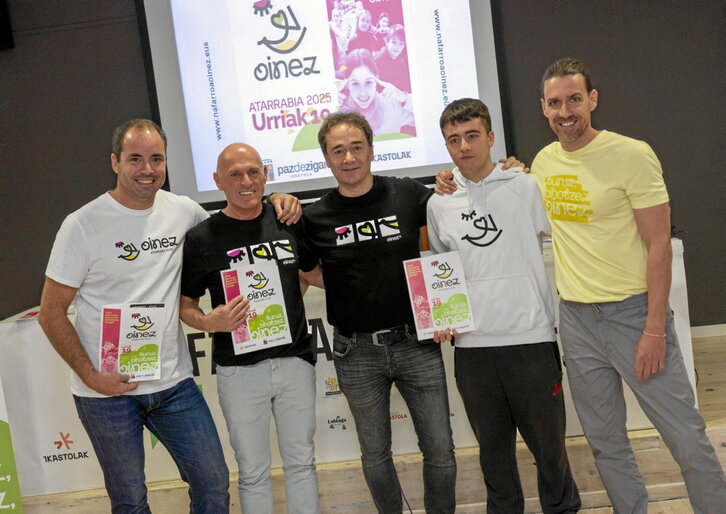 Nafarroa Oinezeko ibilbide eta egitarauaren aurkezpena.