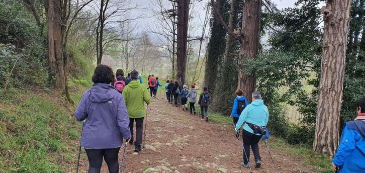 Gipuzkoako Lehenengo Emakumeen Ibilaldi neurtua datorren igandean egingo da.