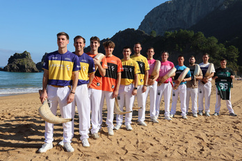 Winter Serieseko bosgarren edizioko bikoteak, Goitia, Goixerri, Laduche eta Urrutia faltan.