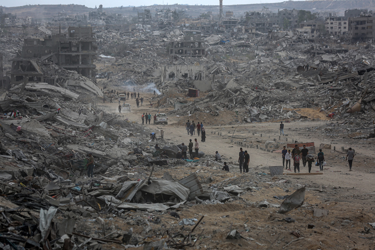 El peligroso regreso a Ciudad de Gaza. (Omar ASHTAWY/EUROPA PRESS)