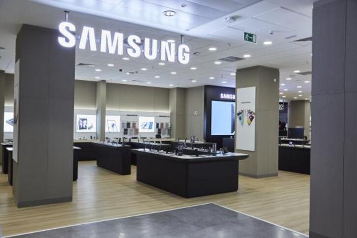 Imagen de archivo de una tienda de Samsung.