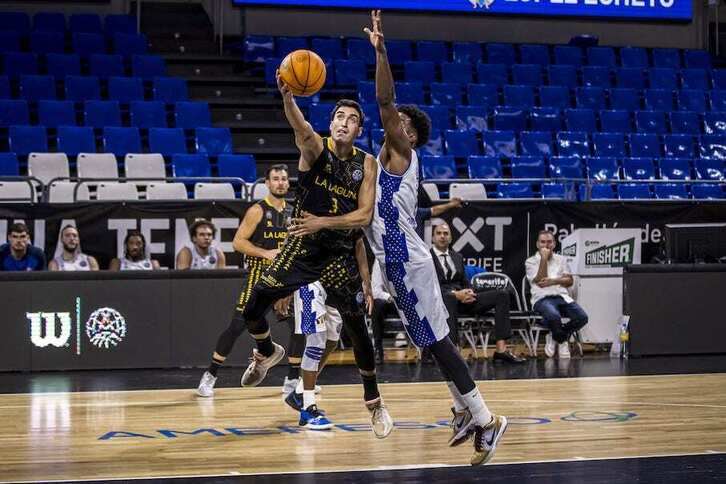 Lenovo Tenerife tuvo que jugar sin público ante el Bnei Penlink Herzliya israelí forzado por la competición.