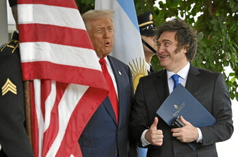 Encuentro el martes en la Casa Blanca entre Donald Trump y Javier Milei.