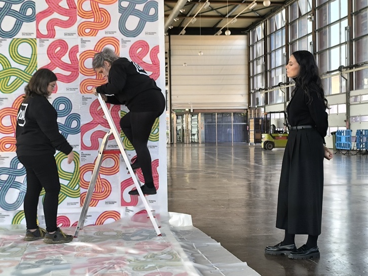 Iratxe Reparazek diseinatu du aurtengo kartela.