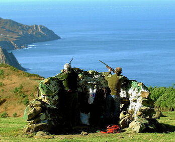 Urria tiroka hasi zaio hego haizeari.