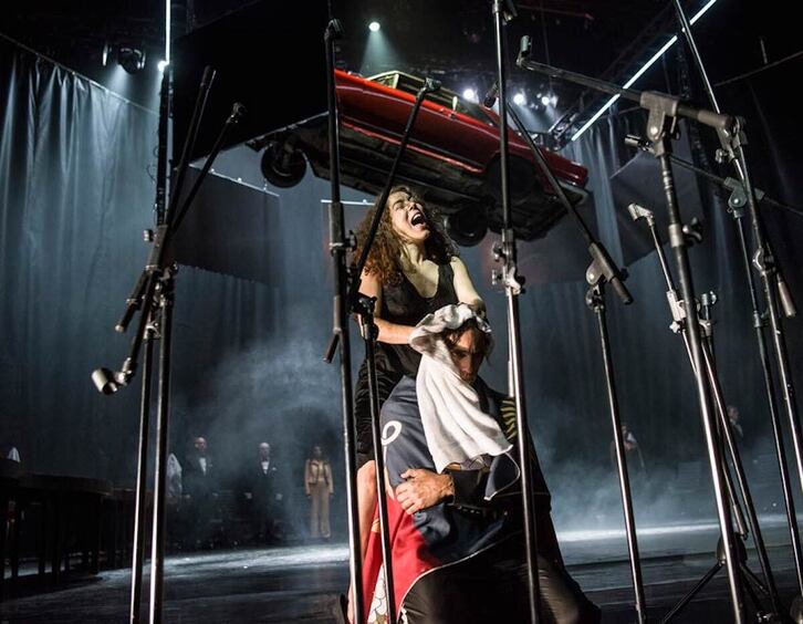 Una escena del montaje teatral.