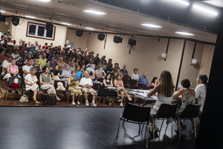 En junio se llenó el salón de actos para escuchar a Marisol Garmendia.